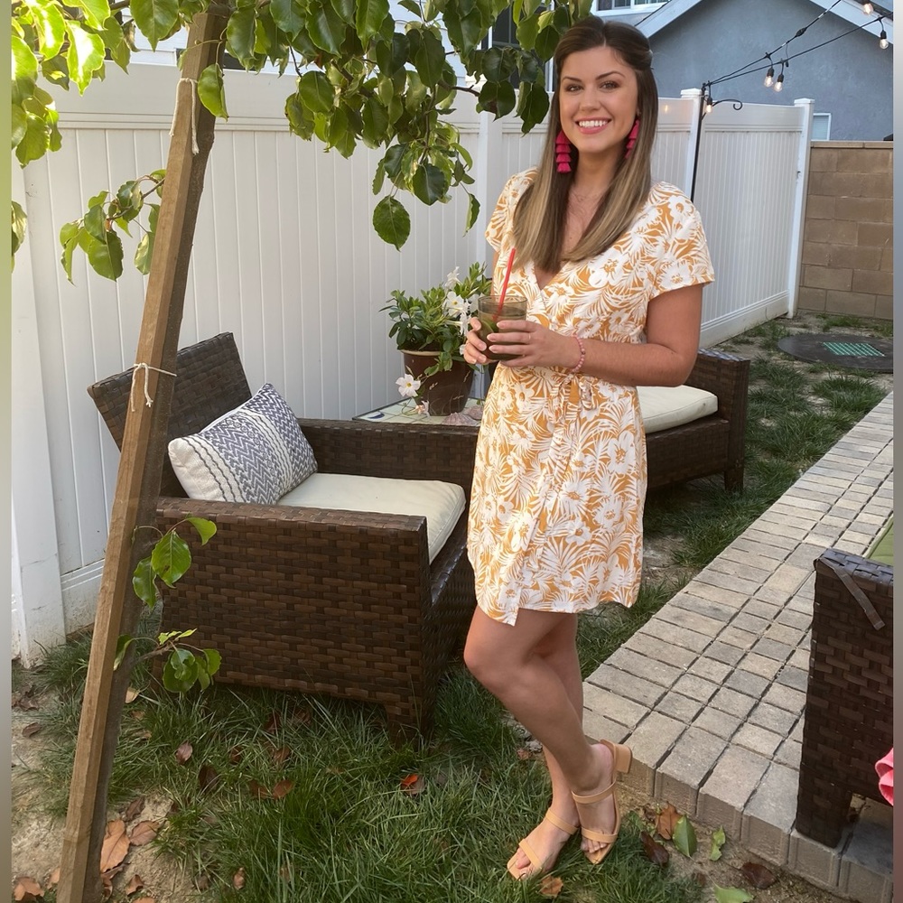 L Space wrap dress
